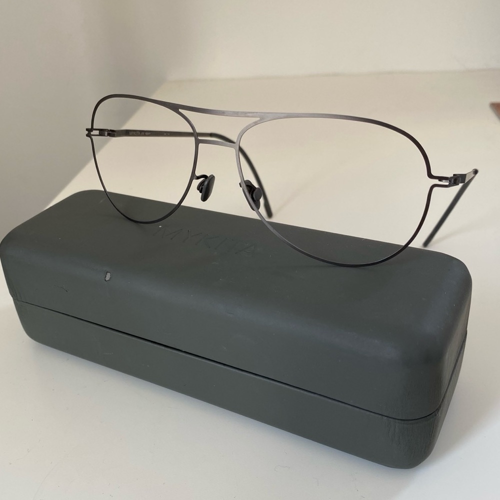 Mykita Bent Prescription Aviator Glasses from Lite Collection. Discontinued.